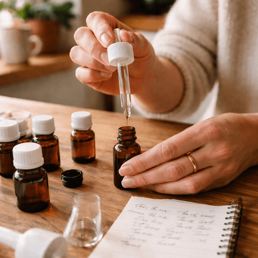 Blending perfume